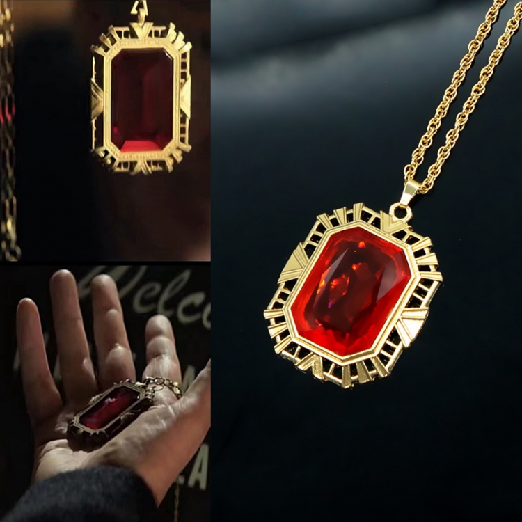 The Sandman Film and Television Surrounding Gem Pendant Necklace  price for 2 pcs