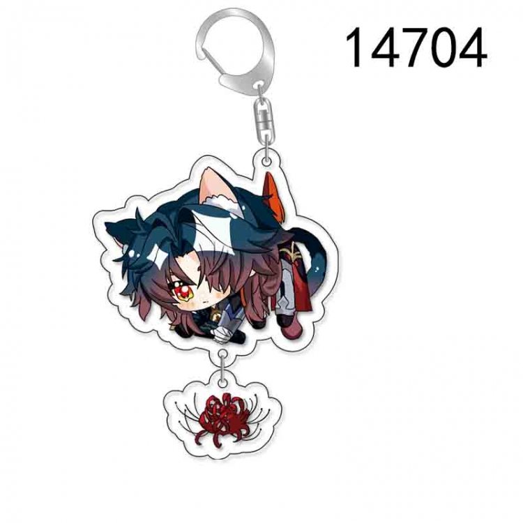 Collapse Honkai: Star Anime acrylic Pendant Key Chain  price for 5 pcs 14704