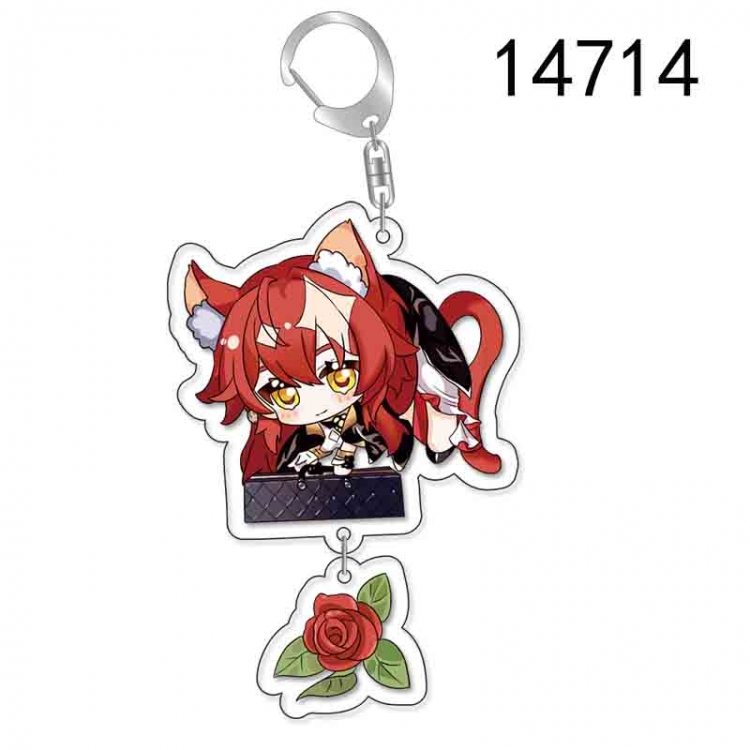 Collapse Honkai: Star Anime acrylic Pendant Key Chain  price for 5 pcs 14714