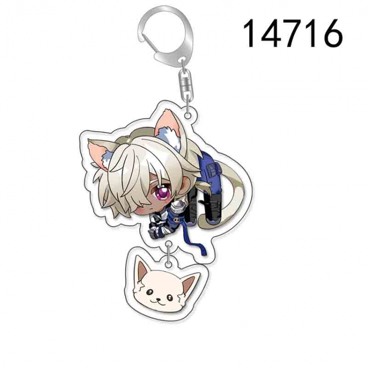 Collapse Honkai: Star Anime acrylic Pendant Key Chain  price for 5 pcs 14716