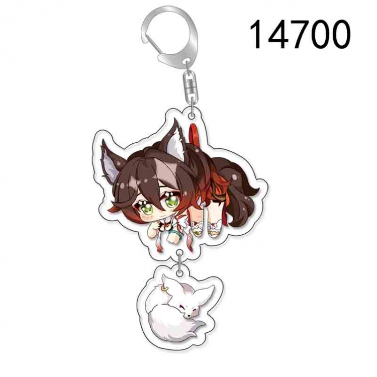 Collapse Honkai: Star Anime acrylic Pendant Key Chain  price for 5 pcs 14700