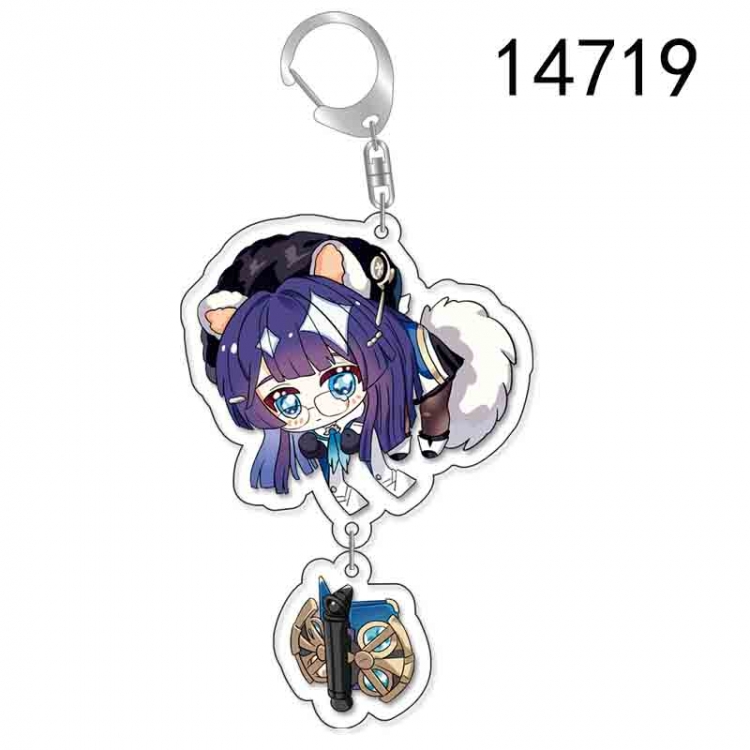 Collapse Honkai: Star Anime acrylic Pendant Key Chain  price for 5 pcs 14719