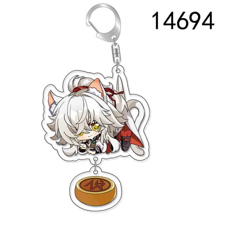 Collapse Honkai: Star Anime acrylic Pendant Key Chain  price for 5 pcs 14694