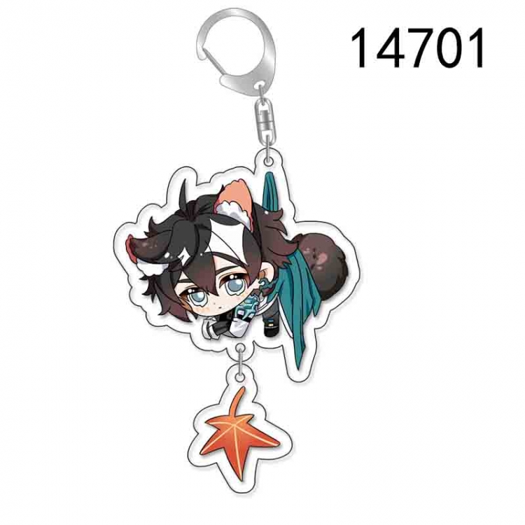 Collapse Honkai: Star Anime acrylic Pendant Key Chain  price for 5 pcs 14701