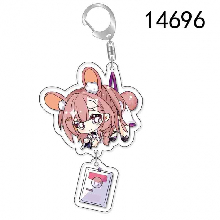 Collapse Honkai: Star Anime acrylic Pendant Key Chain  price for 5 pcs 14696