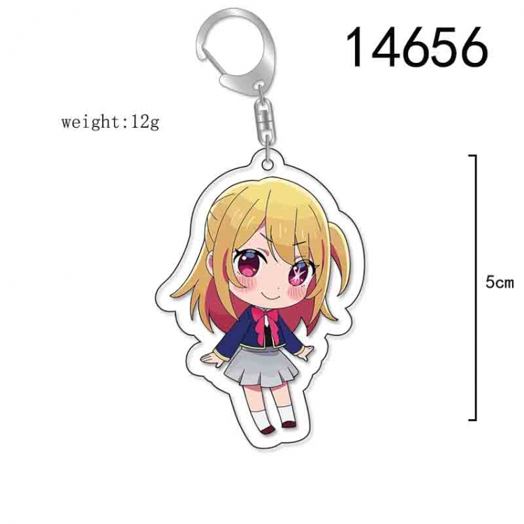 Oshi no ko Anime Acrylic Keychain Charm price for 5 pcs 14656