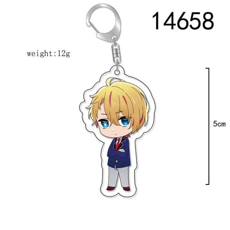 Oshi no ko Anime Acrylic Keychain Charm price for 5 pcs 14658