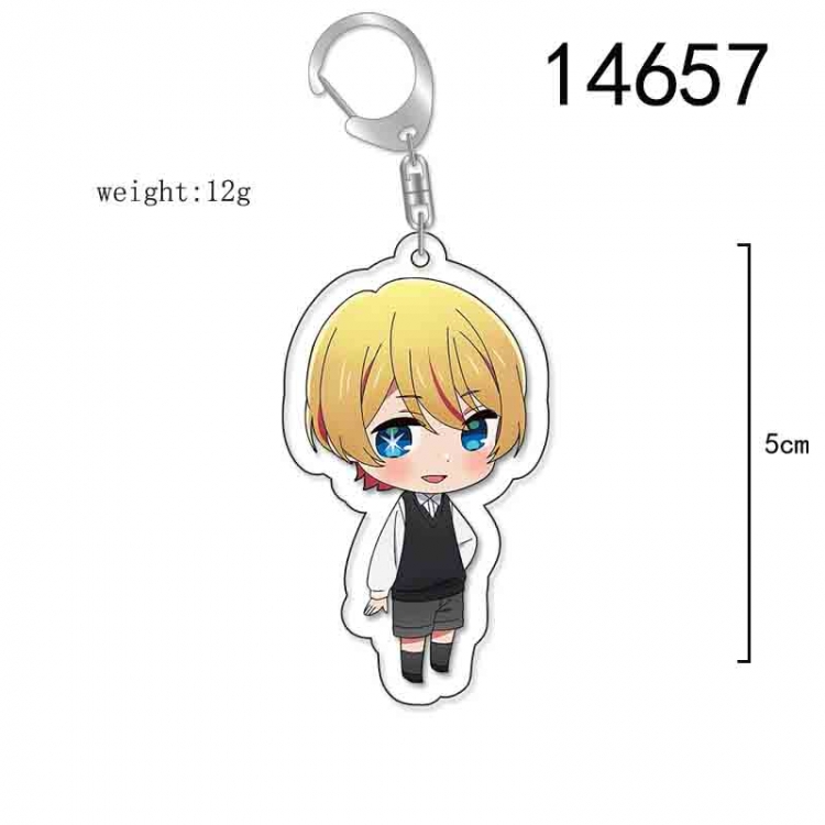Oshi no ko Anime Acrylic Keychain Charm price for 5 pcs 14657