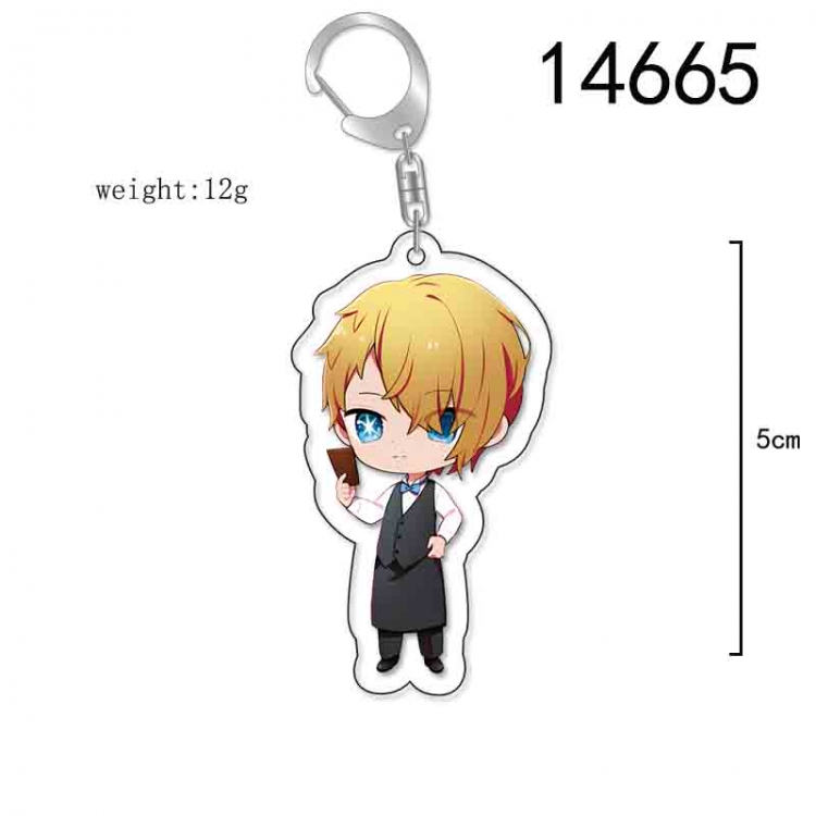 Oshi no ko Anime Acrylic Keychain Charm price for 5 pcs 14665