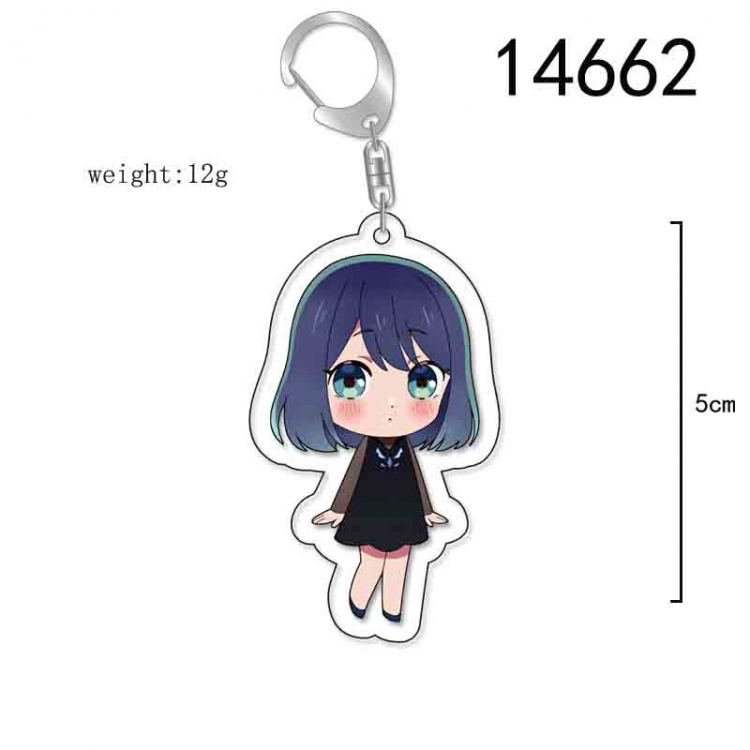 Oshi no ko Anime Acrylic Keychain Charm price for 5 pcs 14662