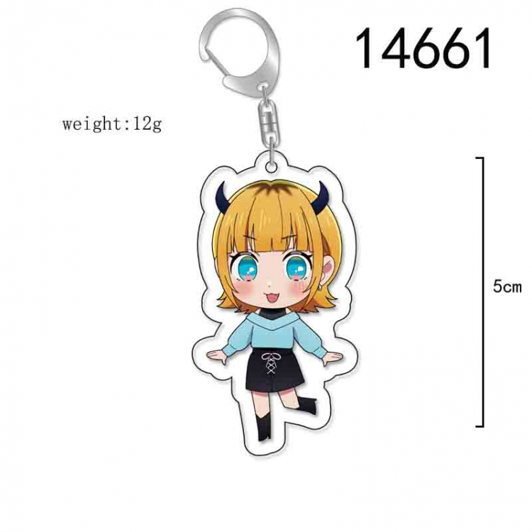 Oshi no ko Anime Acrylic Keychain Charm price for 5 pcs 14661