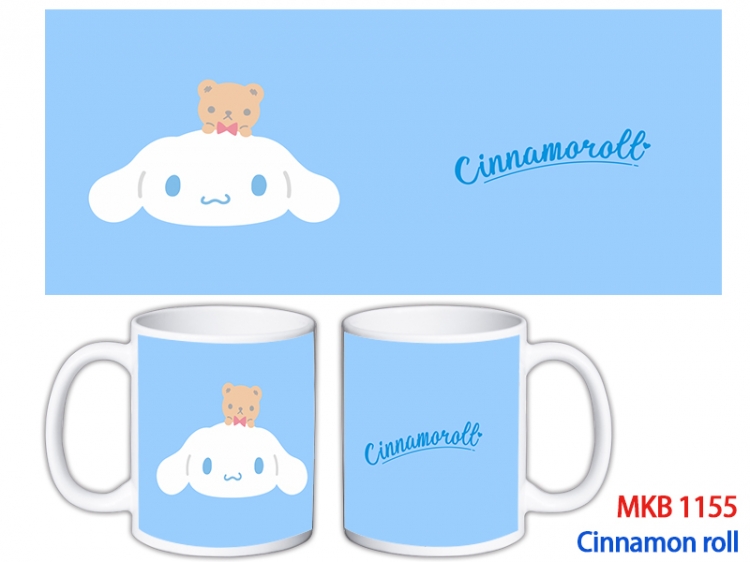 Cinnamoroll Anime color printing ceramic mug cup price for 5 pcs MKB-1155