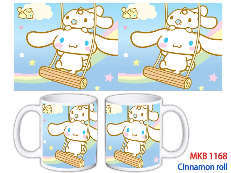Cinnamoroll Anime color printing ceramic mug cup price for 5 pcs MKB-1168