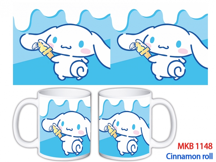 Cinnamoroll Anime color printing ceramic mug cup price for 5 pcs  MKB-1148