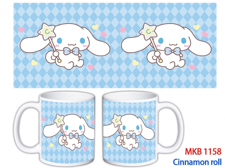 Cinnamoroll Anime color printing ceramic mug cup price for 5 pcs MKB-1158