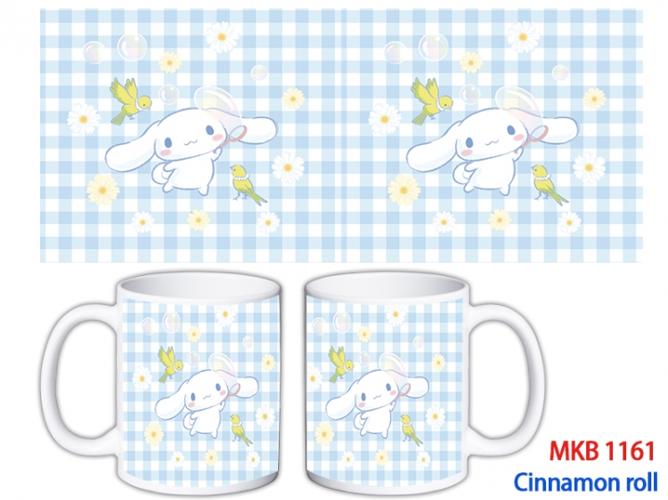 Cinnamoroll Anime color printing ceramic mug cup price for 5 pcs MKB-1161