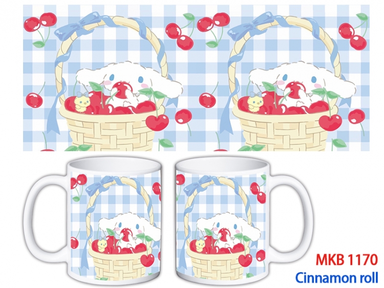 Cinnamoroll Anime color printing ceramic mug cup price for 5 pcs MKB-1170