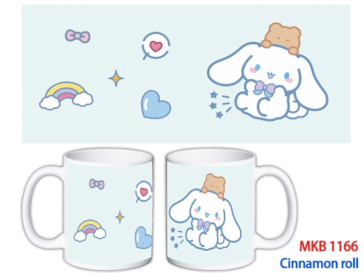 Cinnamoroll Anime color printing ceramic mug cup price for 5 pcs  MKB-1166