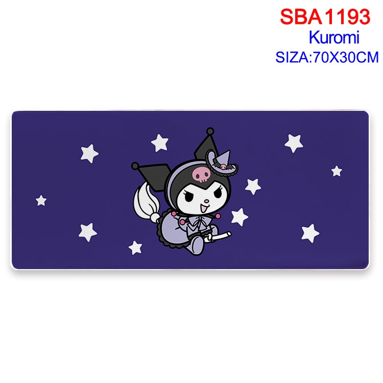 Kuromi Animation peripheral locking mouse pad 70X30cm  SBA-1193-2