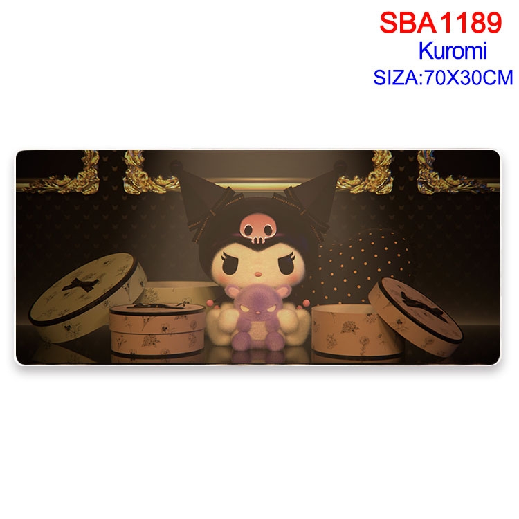 Kuromi Animation peripheral locking mouse pad 70X30cm SBA-1189-2