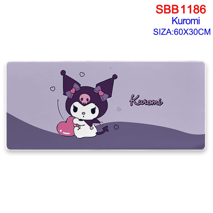 Kuromi Animation peripheral locking mouse pad 60X30cm SBB-1186-2