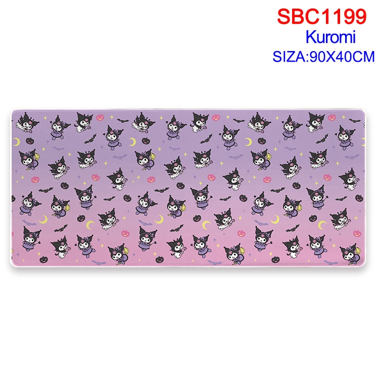 Kuromi Anime peripheral edge lock mouse pad 90X40CM SBC-1199-2