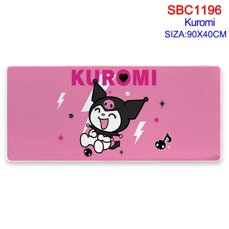 Kuromi Anime peripheral edge lock mouse pad 90X40CM  SBC-1196-2