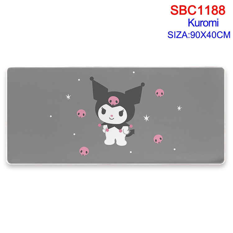 Kuromi Anime peripheral edge lock mouse pad 90X40CM  SBC-1188-2