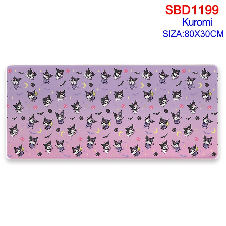 Kuromi Animation peripheral locking mouse pad 80X30cm SBD-1199-2