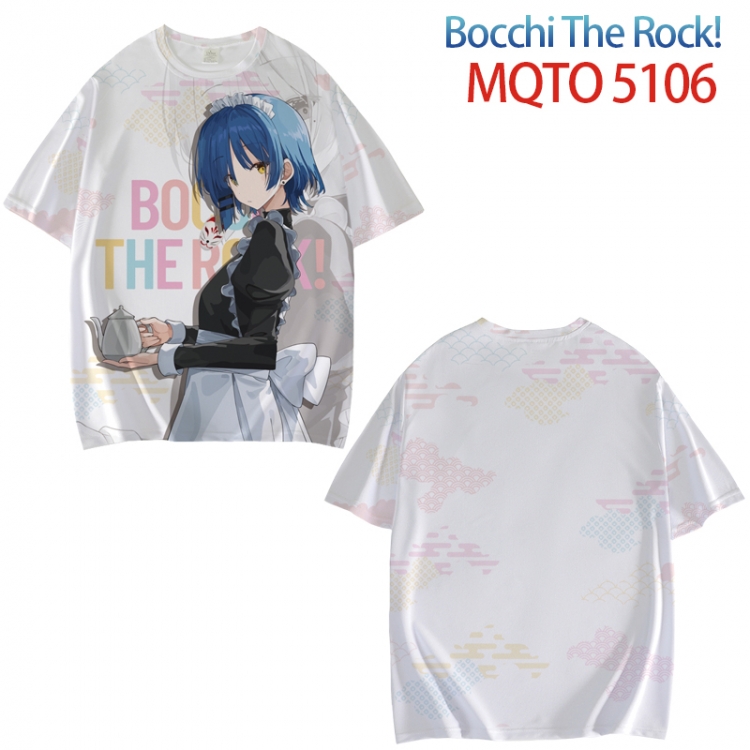 Bocchi the Rock Full color printed short sleeve T-shirt from XXS to 4XL  MQTO 5106
