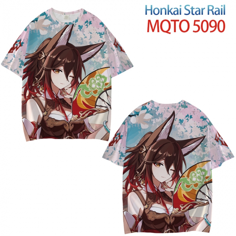 Honkai: Star Rail Full color printed short sleeve T-shirt from XXS to 4XL MQTO 5090