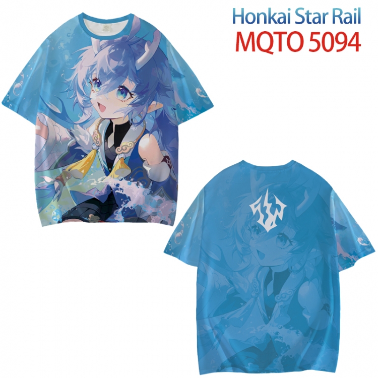 Honkai: Star Rail Full color printed short sleeve T-shirt from XXS to 4XL MQTO 5094