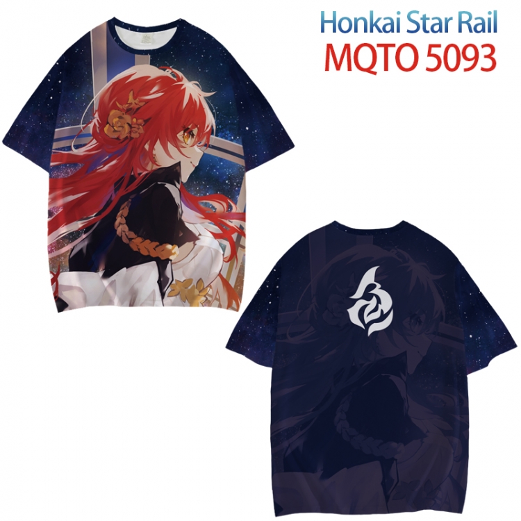 Honkai: Star Rail Full color printed short sleeve T-shirt from XXS to 4XL MQTO 5093