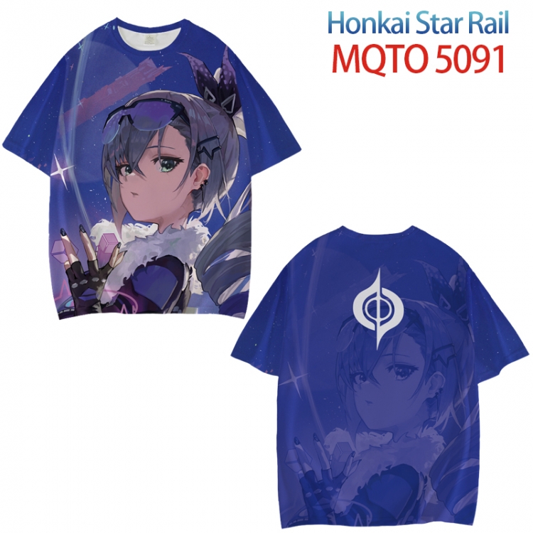 Honkai: Star Rail Full color printed short sleeve T-shirt from XXS to 4XL MQTO 5091