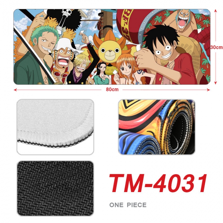 One Piece Anime peripheral new lock edge mouse pad 80X30cm TM-4031