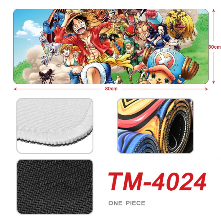 One Piece Anime peripheral new lock edge mouse pad 80X30cm TM-4024
