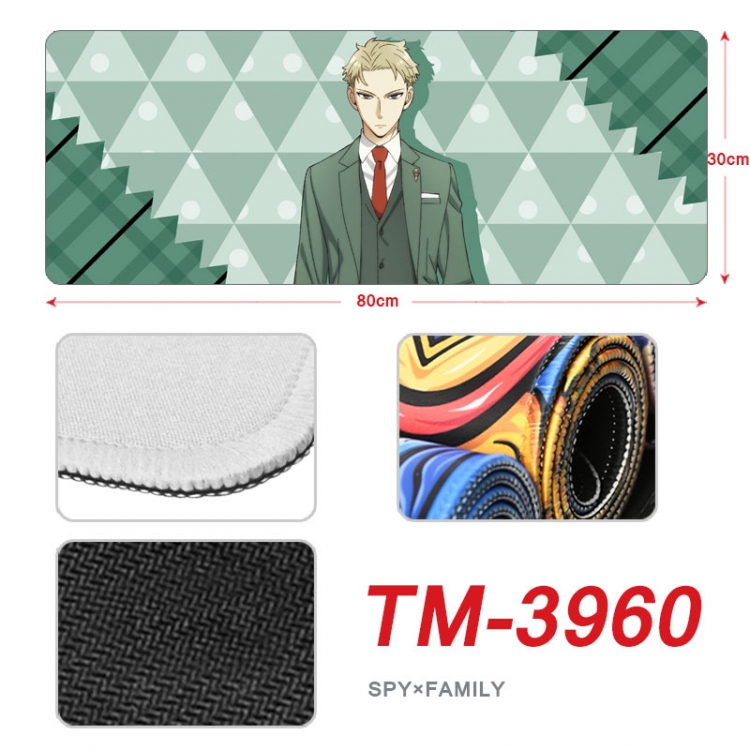 SPY×FAMILY Anime peripheral new lock edge mouse pad 80X30cm  TM-3960