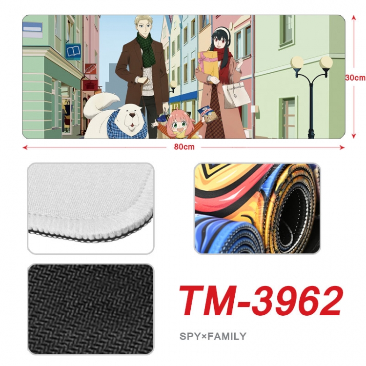 SPY×FAMILY Anime peripheral new lock edge mouse pad 80X30cm TM-3962