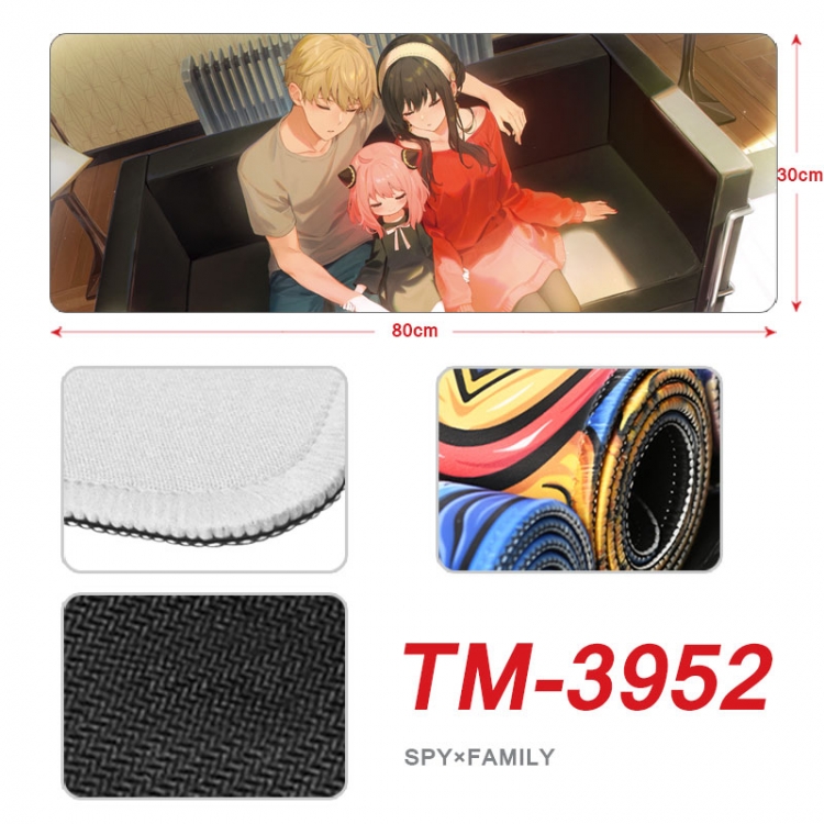 SPY×FAMILY Anime peripheral new lock edge mouse pad 80X30cm TM-3952