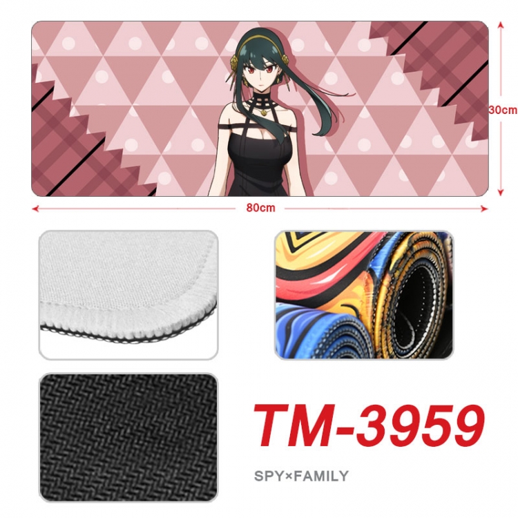 SPY×FAMILY Anime peripheral new lock edge mouse pad 80X30cm TM-3959