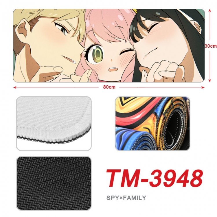 SPY×FAMILY Anime peripheral new lock edge mouse pad 80X30cm TM-3948