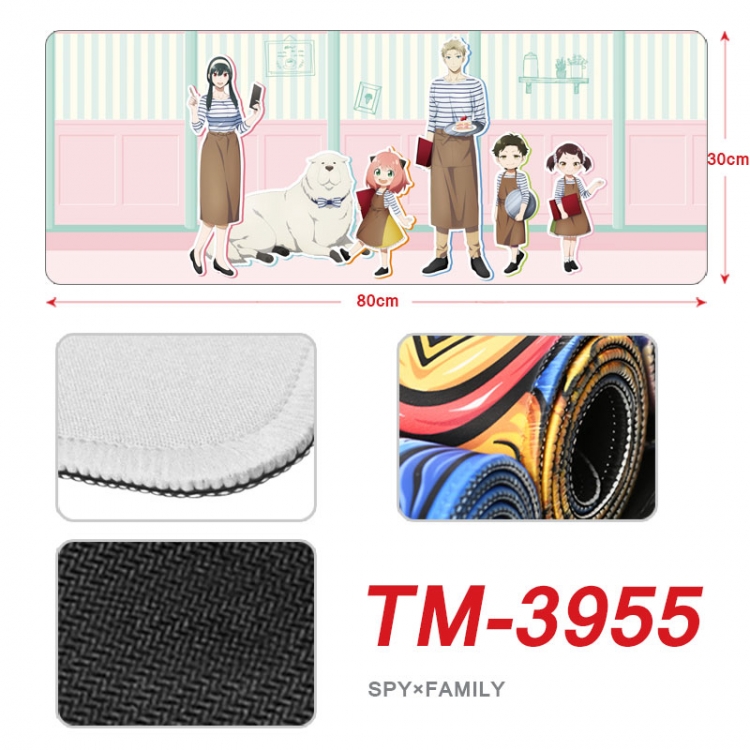 SPY×FAMILY Anime peripheral new lock edge mouse pad 80X30cm  TM-3955