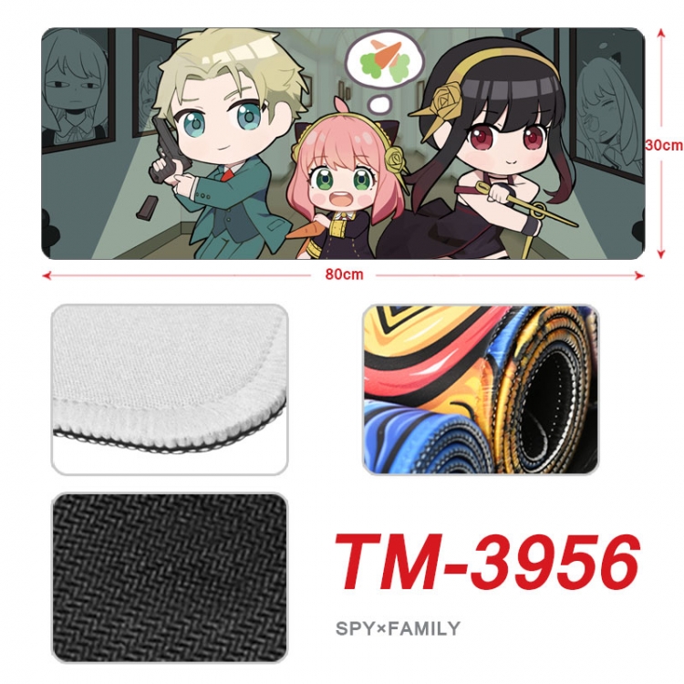 SPY×FAMILY Anime peripheral new lock edge mouse pad 80X30cm  TM-3956