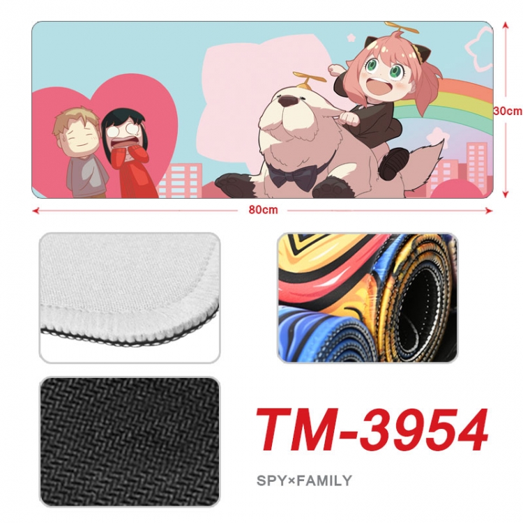 SPY×FAMILY Anime peripheral new lock edge mouse pad 80X30cm TM-3954