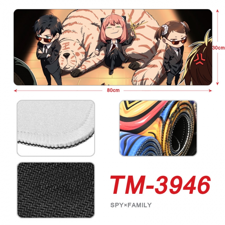 SPY×FAMILY Anime peripheral new lock edge mouse pad 80X30cm  TM-3946