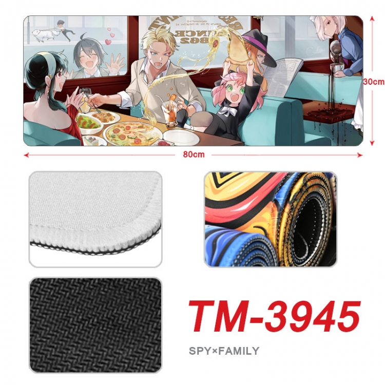SPY×FAMILY Anime peripheral new lock edge mouse pad 80X30cm TM-3945