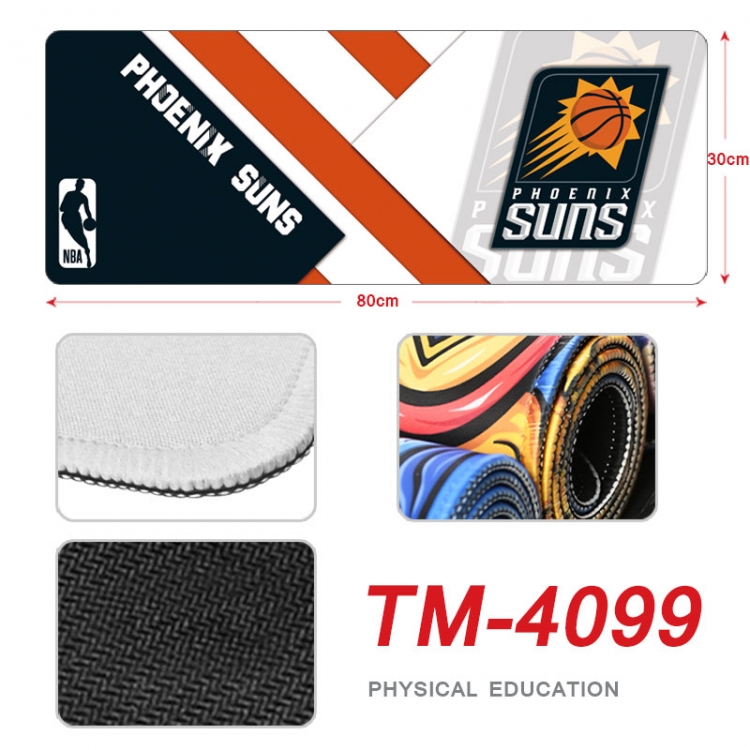 NBA  Anime peripheral new lock edge mouse pad 80X30cm TM-4099