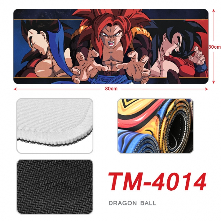 DRAGON BALL Anime peripheral new lock edge mouse pad 80X30cm  TM-4014