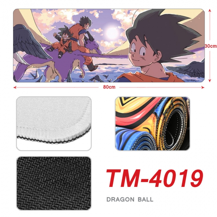 DRAGON BALL Anime peripheral new lock edge mouse pad 80X30cm  TM-4019