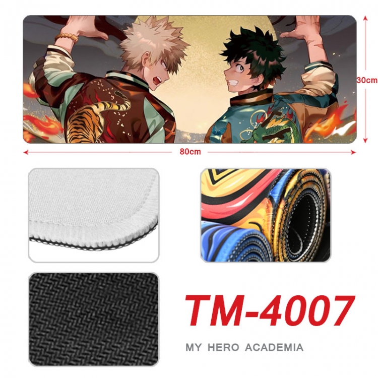 My Hero Academia Anime peripheral new lock edge mouse pad 80X30cm TM-4007